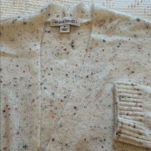 Women's Cream Speckled Sweater
